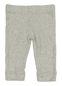 Sivé melírované ľahké tepláky