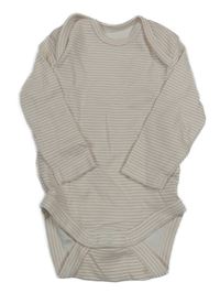 Bílo-světlerůžové pruhované body C&A