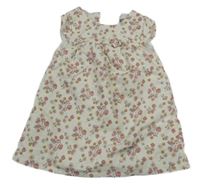 Smotanové kvetované šaty Primark