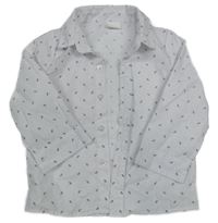 Bílá vzorovaná košile 