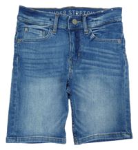 Modré rifľové kraťasy H&M