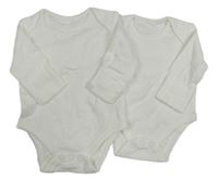 2x Bílé body 