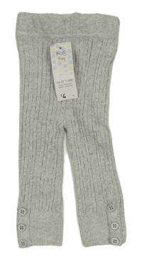 Nové - Šedé vzorované kamaše F&F