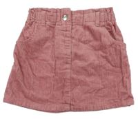 Ružová menšestrová sukňa Primark