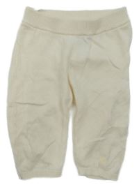 Smotanové pletené tepláky H&M