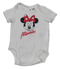 Bílé body s Minnie H&M