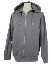 Pánská světlefialová propínací mikina s kapucí Primark