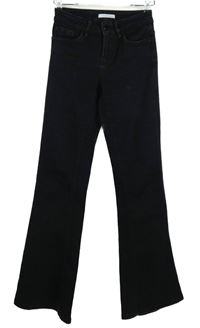 Dámské černé zvonové rifle Costes vel. 26/32