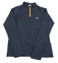 Tmavomodrá športová mikina Kalenji