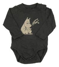 Šedé body s Mumínkem Reserved