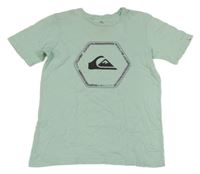 Mátové tričko s potlačou Quiksilver