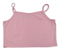 Svetloružový crop top Matalan