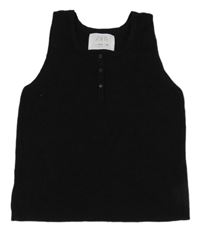 Čierny pletený top Zara