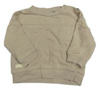 Béžová mikina s kapsičkou Next