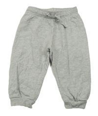 Sivé melírované tepláky H&M