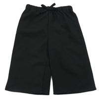 Černé široké kalhoty Shein