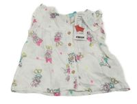 Nové - Biela šatová tunika s Minnie Disney