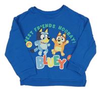 Modrá mikina s Bluey