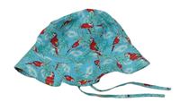 Modrý klobúk s papoušky H&M