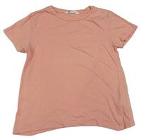 Broskvové tričko H&M