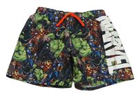 Farebné plážové kraťasy s hrdinami H&M
