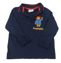 Tmavomodré polo triko Paddington Tu