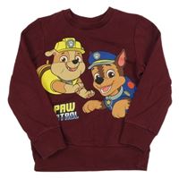 Vínová mikina s Paw Patrol C&A