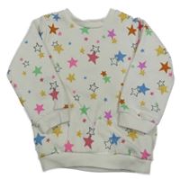 Smotanová mikina s hviezdičkami F&F