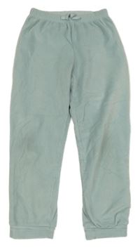 Světlemodré sametové pyžamové kalhoty George 