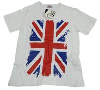 Nové - Biele tričko s vlajkou A2Z