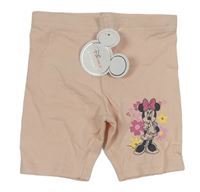 Svetloružové legínové kraťasy s Minnie PRIMARK