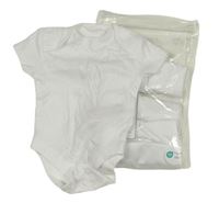 5x - Biele body PRIMARK