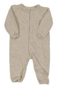 Svetlobéžový melírovaný bodkovaná ý overal