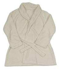 Smotanový chlpatý župan