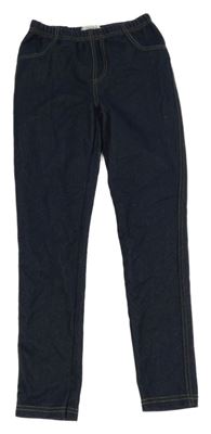 Tmavomodré tregíny riflového vzhledu Primark