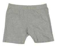 Sivé melírované elastické kraťasy Pepperts