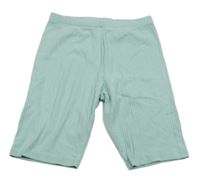 Svetlozelené rebrované elastické kraťasy Topolino