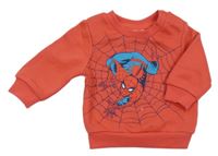 Červená mikina so Spidermanem Primark