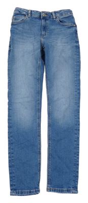 Modré skinny rifle Zara