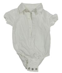 Biele košeľové body George
