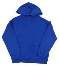 Zafírová mikina s kapucňou H&M