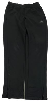 Čierne športové tepláky Adidas