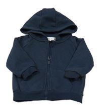 Tmavomodrá prepínaci mikina s kapucňou Primark