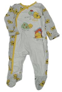 Sivo-biely overal s pejsky Tu