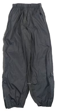 Antracitové nepromokavé nohavice TCM