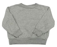 Sivá melírovaná mikina H&M
