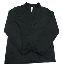 Černá propínací sportovní mikina s loge Nike