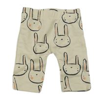 Béžové legíny s králíčky George