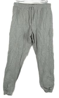 Dámske sivé cuff tepláky F&F