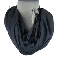 Nové - Dámska tmavosivá golierová šál Noa Vider